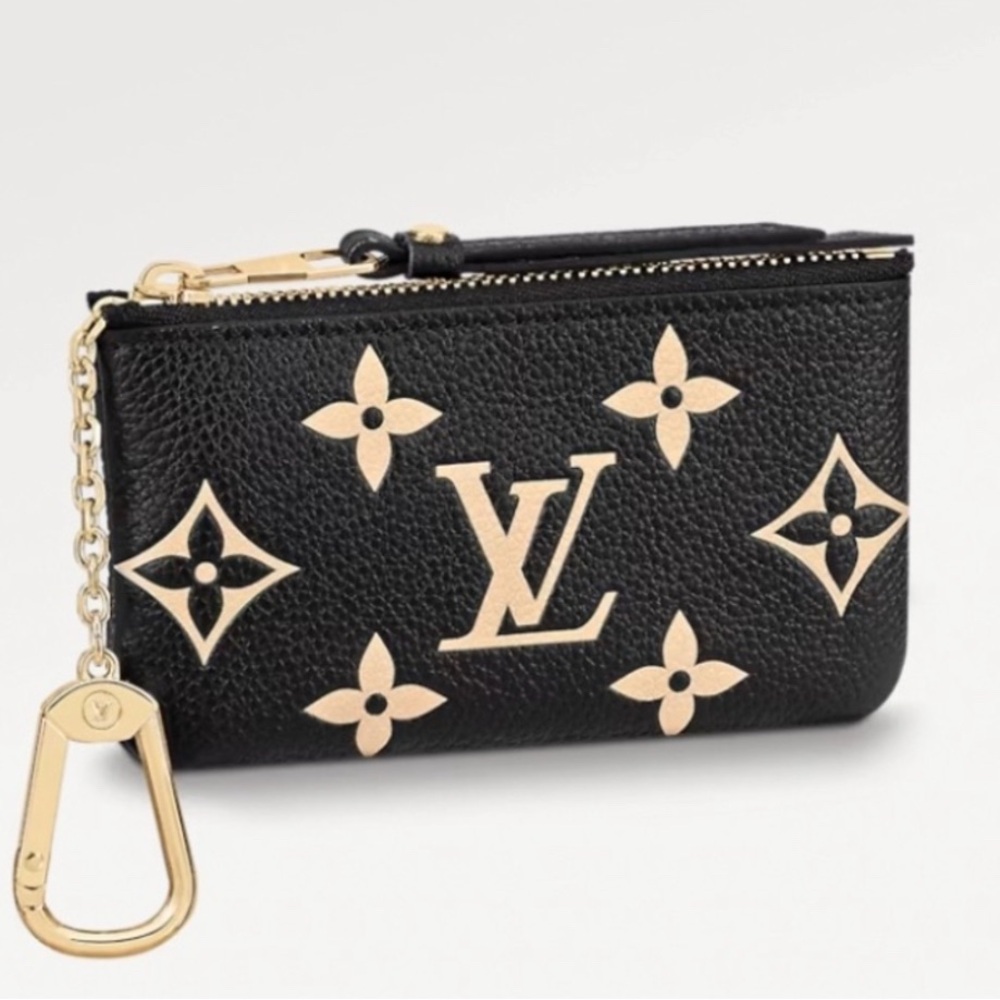 Authentic Louis Vuitton Monogram Empreinte Key Pouch✨
